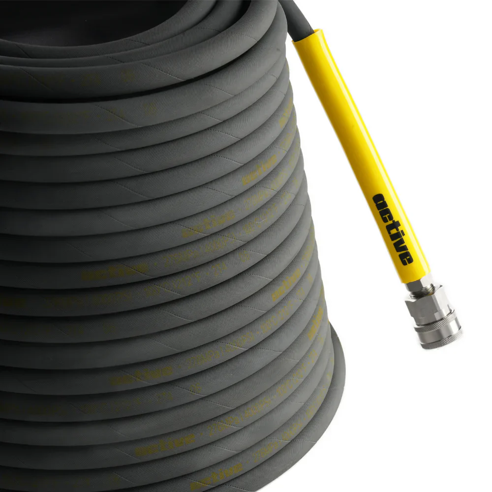Active Pressure Washer Extension Hose 5/16” Steel Braided 50ft 75ft 100ft - Image 4